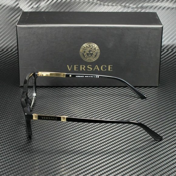 Versace Women\'s Black Eyeglasses New